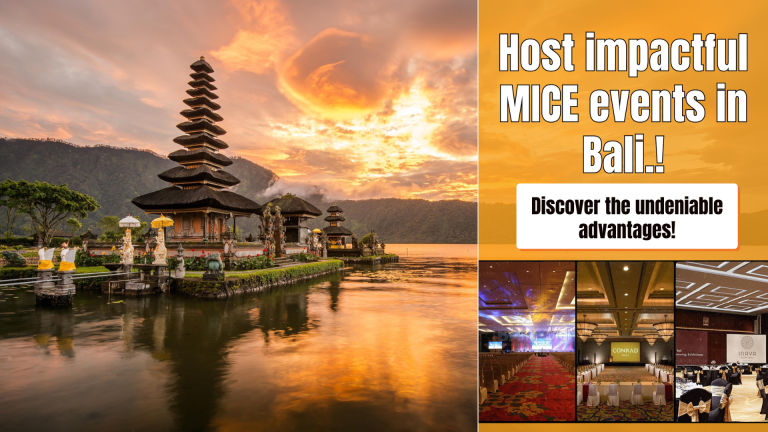 Host impactful MICE events in Bali. Discover the undeniable advantages!